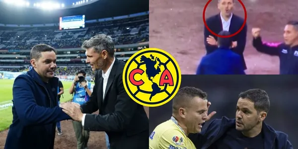 Fernando Ortiz le demostró a Larcamón que el América se respeta