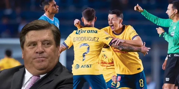 Festejo América ante Cruz Azul (Foto: Club América)