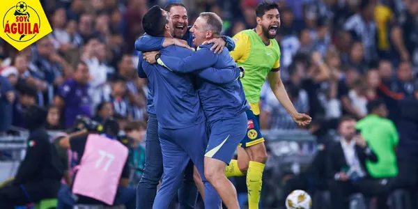 Festejo de André Jardine (Fuente: MEXSPORT)