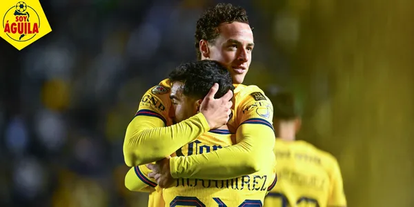 Festejo de Esteban Lozano (Fuente: MEXSPORT)