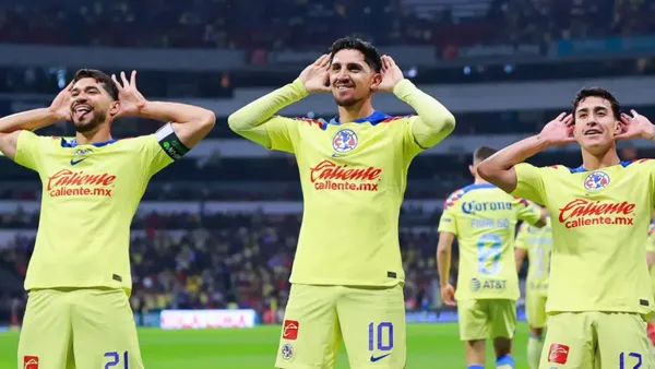 Festejo del Club América - Foto: Eloisa Sánchez de Alba