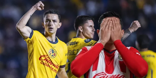 Festejo del Club America / Foto: MEXSPORT