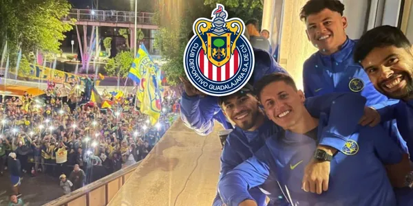 Festejos del América / Foto: MEXSPORT