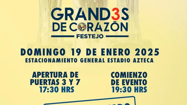 Fiesta del tricampeonato del América - Foto: Captura de pantalla