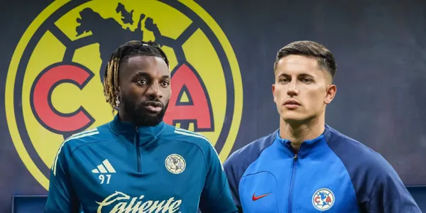 Fondo tomado de Club América, con Allan y Brian al frente