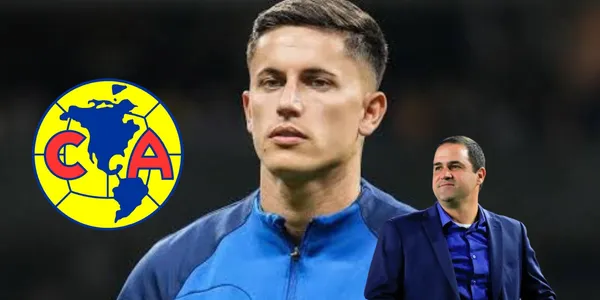 Foto: Brian Rodríguez con el América (foto: Mexsport)