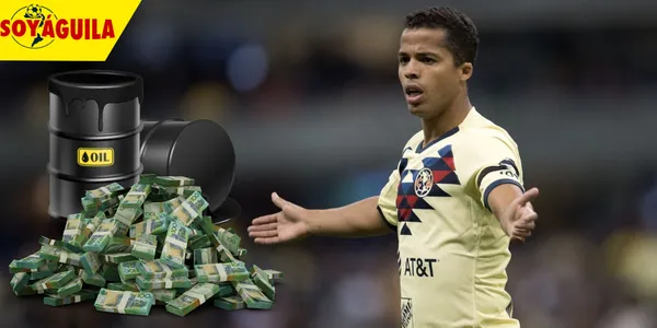 Giovani dos Santos en el América (Fuente: MEXSPORT)