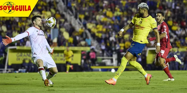 Gol de Rodrigo Aguirre ante Toluca (Fuente: MEXSPORT)