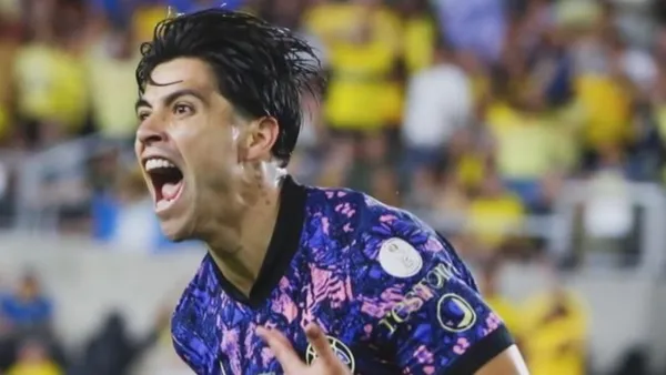 Gol de Víctor Dávila - Foto: Captura de pantalla