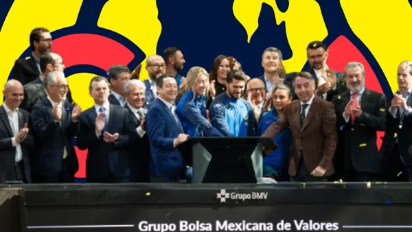 Grupo Ollamani y el Club América - Foto: Especial