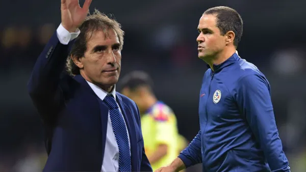 Guillermo Almada y André Jardine (Foto tomada de: MexSport)