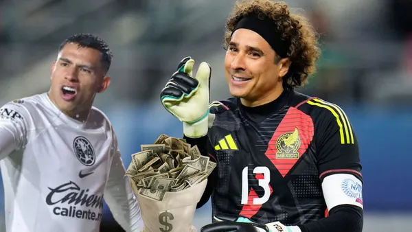 Guillermo Ochoa con Selección Mexicana y Malagón con América - Foto: Captura de pantalla