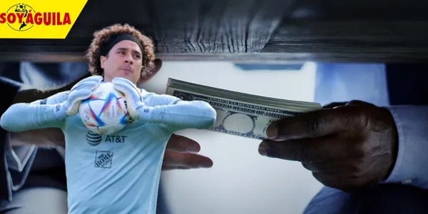 Guillermo Ochoa en el América (Fuente: MEXSPORT)