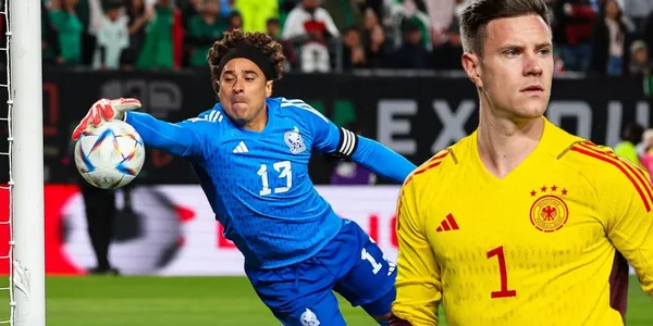 Guillermo Ochoa fue el portero titular del TRI frente a Alemania