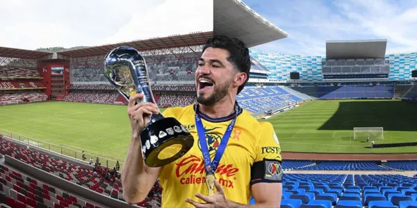 Henry con el Cuauhtémoc y el Nemesio Diez/FOTO: Mexsport