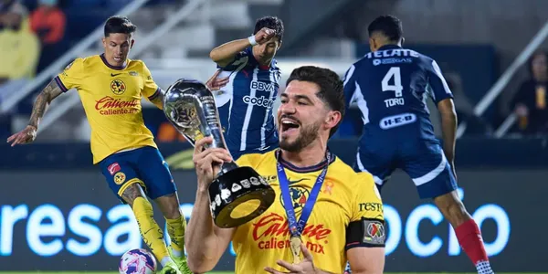 Henry con la copa y el América vs Rayados/FOTO: Mexsport