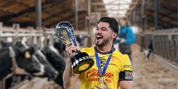 Henry con la copa y ganadería/Foto: Mexsport