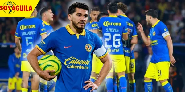 Henry Martín en el América (Fuente: MEXSPORT)