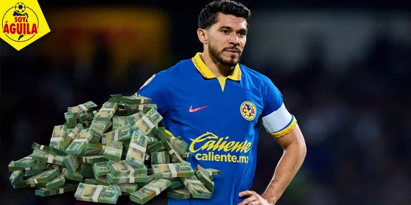 Henry Martín en el América (Fuente: MEXSPORT)