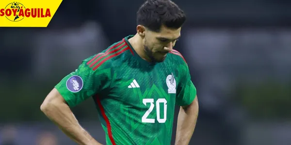 Henry Martín en la selección mexicana (Fuente: MEXSPORT)