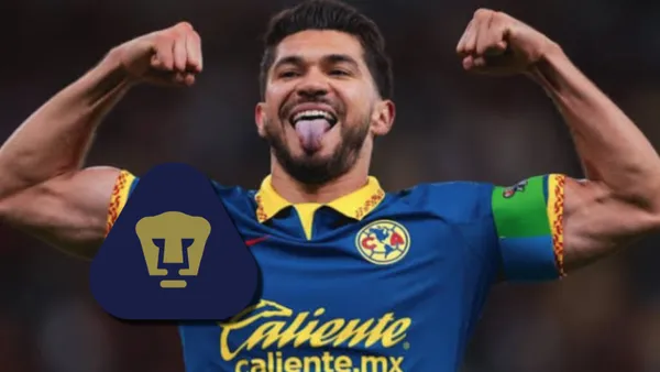 Henry Martín es delantero del América.