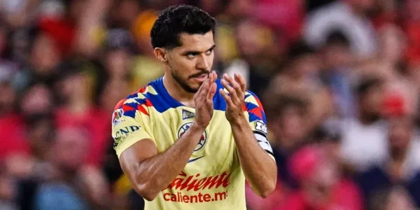 Henry Martín pone el ejemplo en el vestidor del América y se revelan las imágenes.