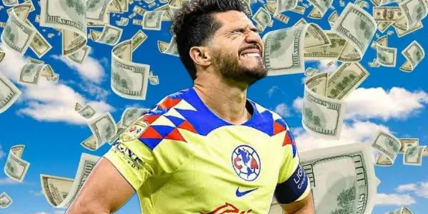 Henry Martín se lamenta y al fondo llovia de dinero / Foto Imago7