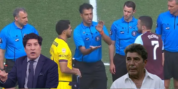 Henry Martin y el capitán del Aston Villa