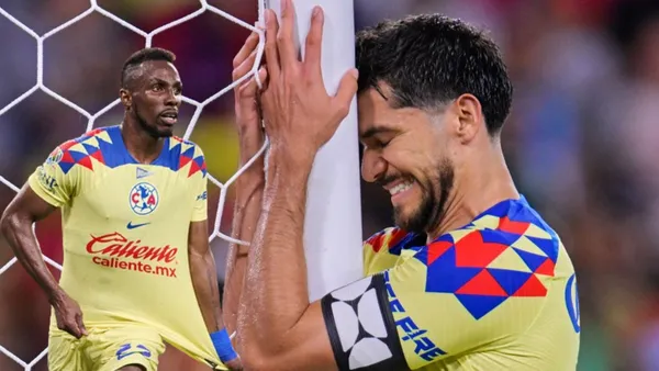 Henry Martín y Julián Quiñones Club América