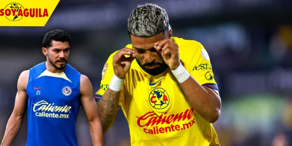 Henry Martín y Rodrigo Aguirre (Fuente: MEXSPORT)