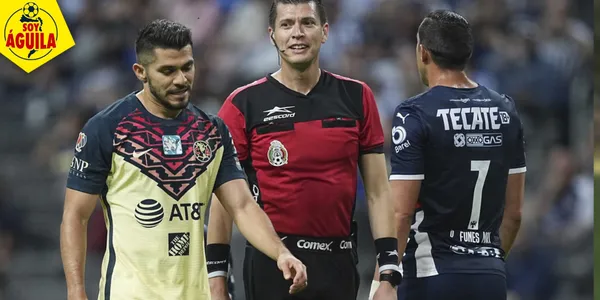 Henry Martín y Rogelio Funes Mori (Fuente: MEXSPORT)