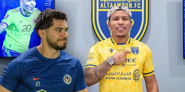 Henry Martín y Roger Martínez (Fuente: MEXSPORT)