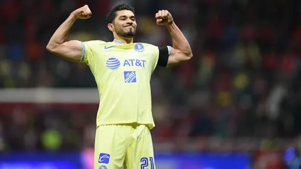 Henry ya es enorme con el América y se pondría al nivel del Cuau y de Oribe Peralta.