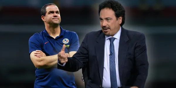 Hugo Sánchez y André Jardine (Fuente: MEXSPORT)