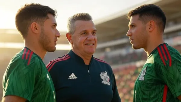 IA de Santiago Giménez, Raúl Jiménez y Javier Aguirre - Foto: Grok