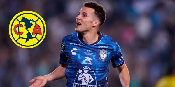 Idrissi con el escudo de América/FOTO: Esto