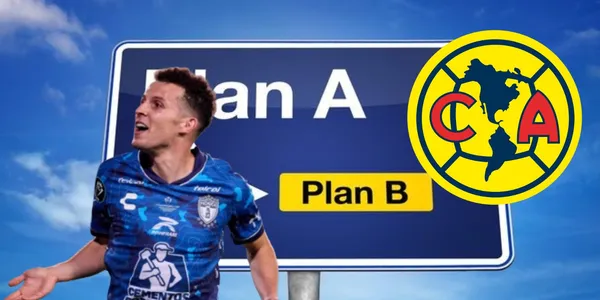 Idrissi con Pachuca y escudo de América/FOTO: Esto
