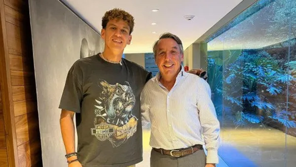 Igor Lichnovsky y Emilio Azcárraga