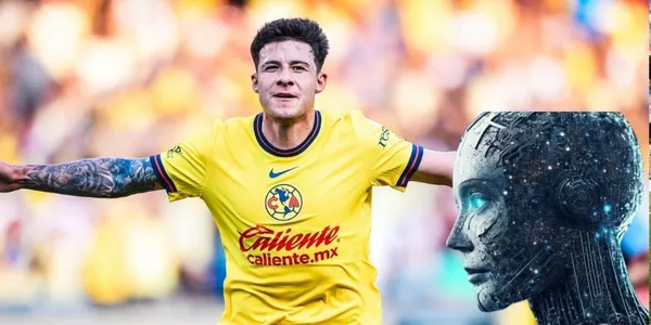 Illian Hernández festeja un gol (foto: club América)