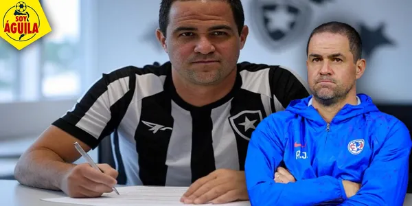 Ilustración de André Jardine en Botafogo (Fuente: GROK / MEXSPORT)