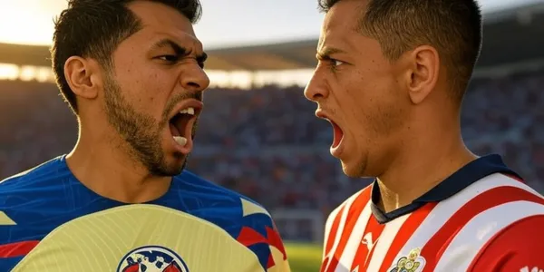 Ilustración de Henry Martín y Chicharito / Foto: GROK