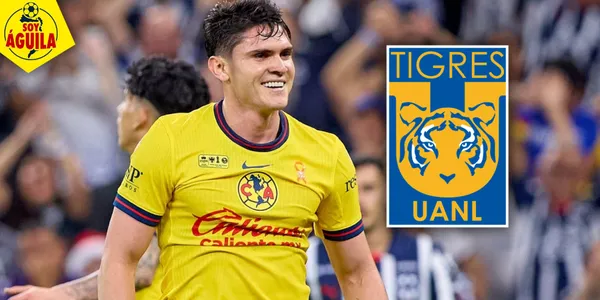 Israel Reyes en el América (Fuente: MEXSPORT)