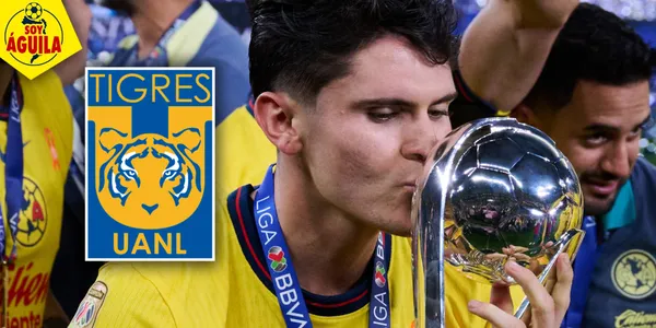 Israel Reyes en el América (Fuente: MEXSPORT)