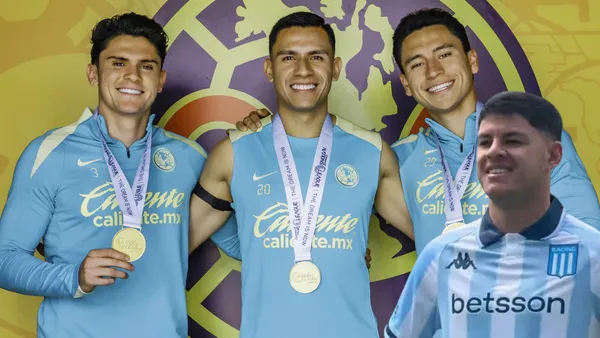 Israel Reyes, Malagón y Ramón Juárez - Foto: X (@ClubAmerica)
