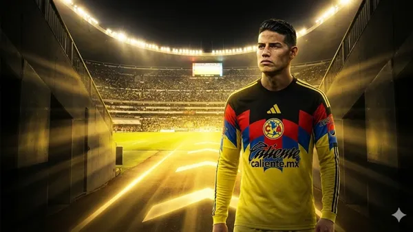¿James Rodríguez es opción para el América?. FOTO: Gemini.