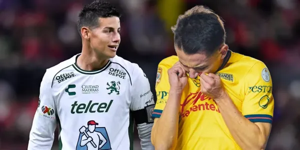 James Rodríguez y Álvaro Fidalgo (Fuente: MEXSPORT)