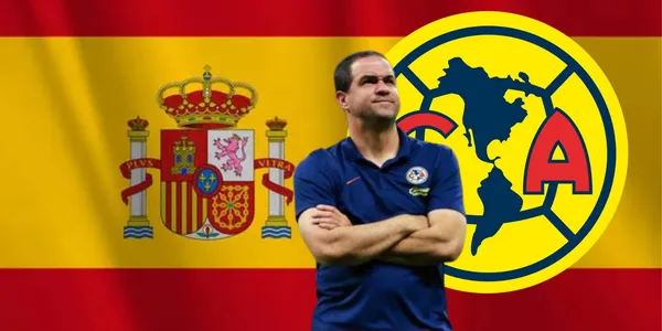 Jardine con bandera de España y América/FOTO: Mexsport