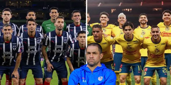 Jardine con jugadores de Monterrey y América/FOTO: Posta