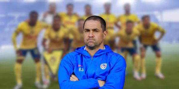 Jardine con los jugadores de América/FOTO: Récord