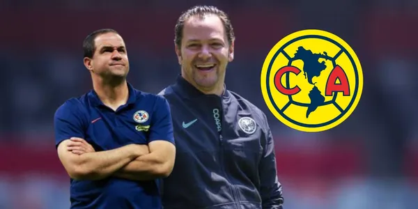 Jardine y Baños con América/FOTO: Mexsport